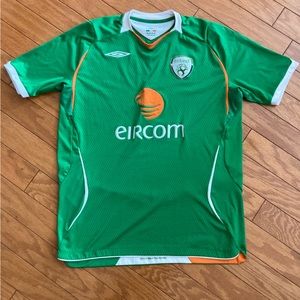 Official Umbro Team Ireland Soccer Jersey Eircom